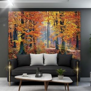 Wall Accent Photo Backdrop Picture Banner Poster Curtains Nature Tapestries Art